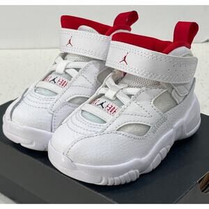 NEW Air Jordan Jumpman Two Trey 4C Toddler White/Red (DQ8433 160)